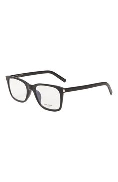 Женские оправа SAINT LAURENT черного цвета, арт. SL 718 SLIM 005 | Фото 1 (Нос: Не проставлено; Региональные ограничения белый список (Axapta Mercury): Не проставлено; Материал: Пластик; Тип очков: Оправа; Оптика Гендер: оптика-женское; Очки форма: Прямоугольные)