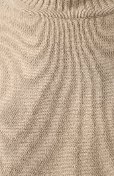 Кашемировый свитер EXTREME CASHMERE темно-бежевого цвета по цене 73850 руб., арт. 100/HIPPY, фото 5 Кашемировый свитер EXTREME CASHMERE, арт. 100/HIPPY, фото 5