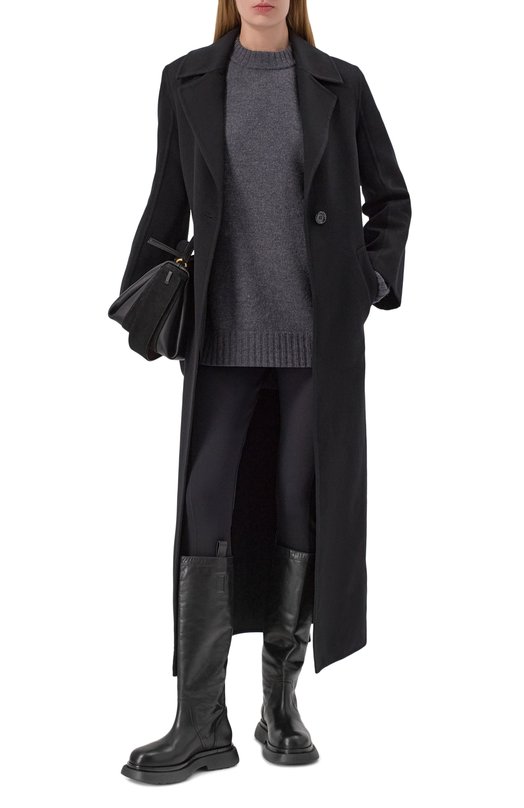 Кожаные сапоги Genny 3JUIN 326W9003.A.1247997 Чёрный  326W9003.A.1247997 Фото 3