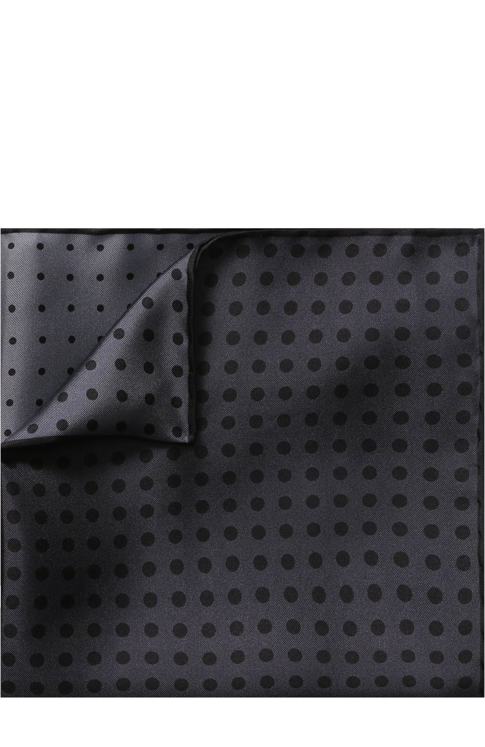 Шелковый платок с узором LANVIN серого цвета по цене 7995 руб., арт. 2368/HANDKERCHIEF, фото 1 Шелковый платок с узором LANVIN, арт. 2368/HANDKERCHIEF, фото 1