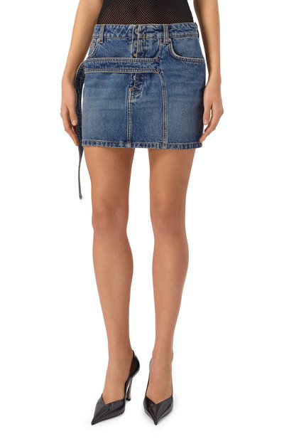 Джинсовая юбка JEAN PAUL GAULTIER, арт. 25/03-W-SK012/D024, фото 3