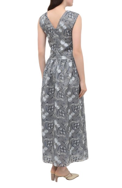 Шелковое платье GIORGIO ARMANI, арт. 1SHVA07L/T02BB, фото 4