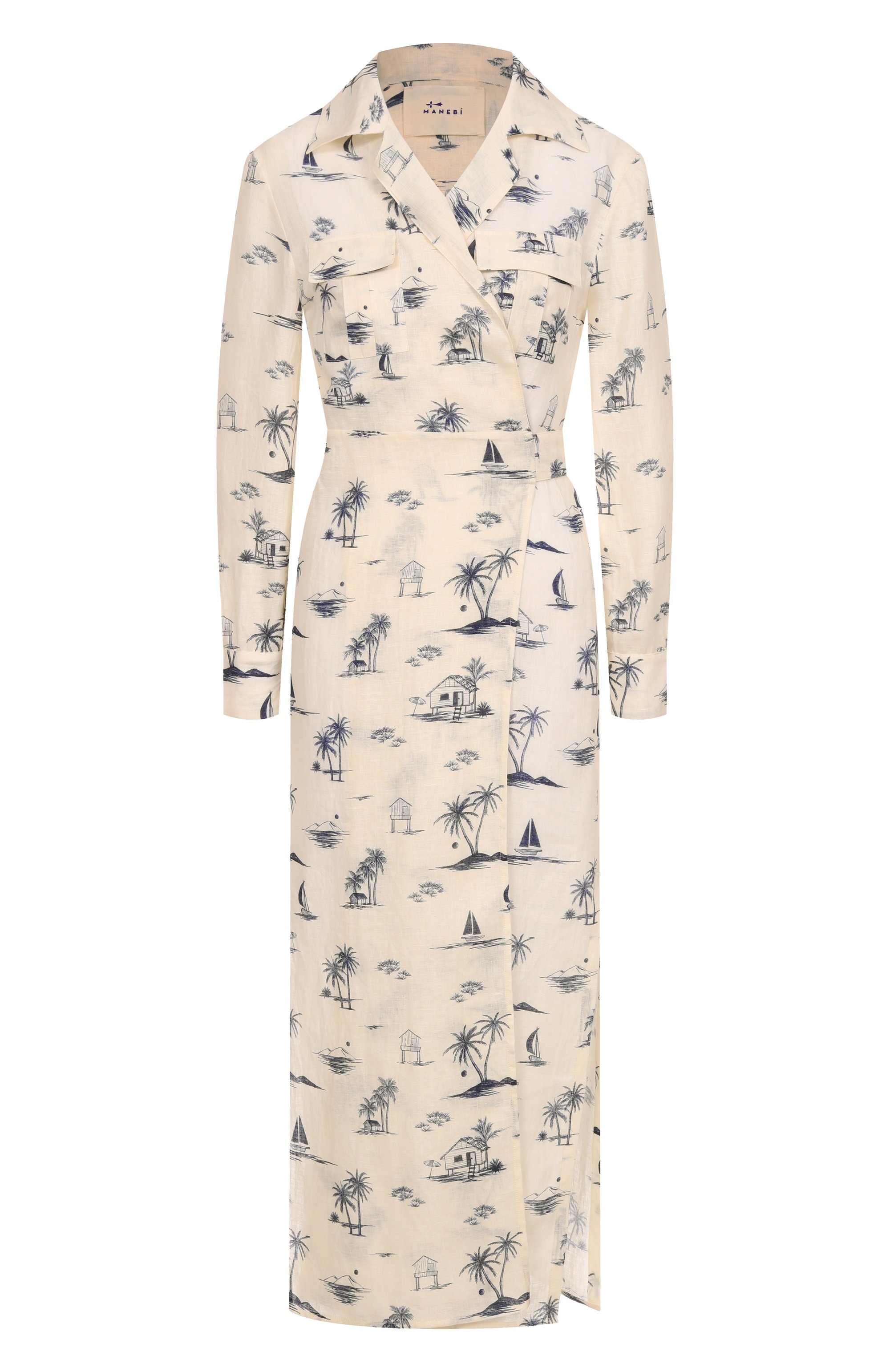 Льняное платье MANEBI, арт. L81MS, фото 1