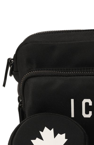 Сумка DSQUARED2 черного цвета по цене 52250 руб., арт. SDW0055 11703199, фото 3 Сумка DSQUARED2, арт. SDW0055 11703199, фото 3