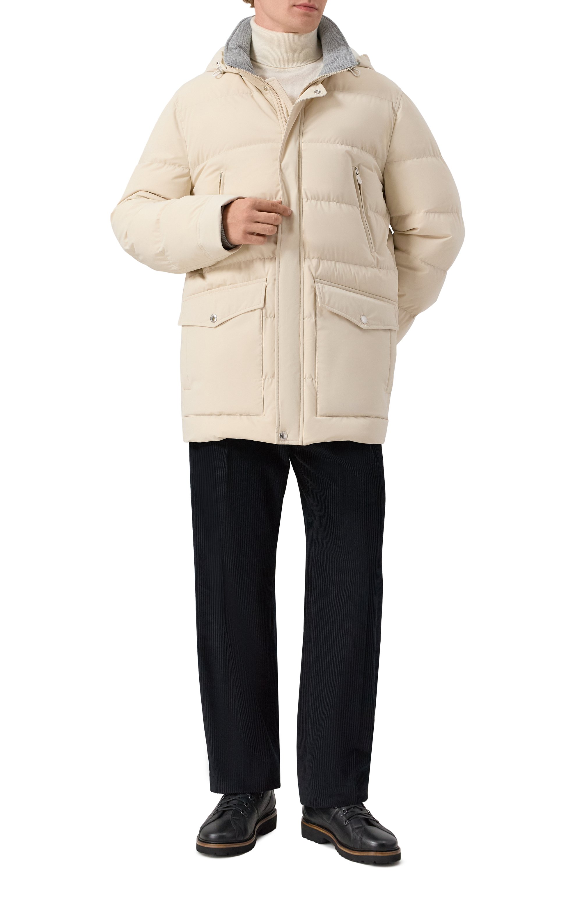 Вельветовые брюки CORNELIANI, арт. 264L26-2618203, фото 2