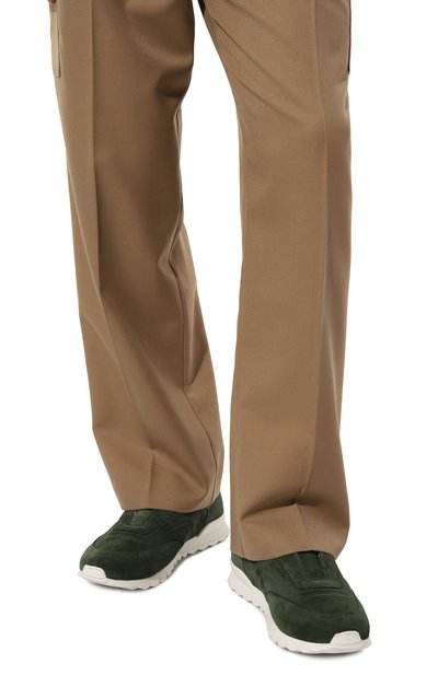 Замшевые кроссовки KITON, арт. USSA073N00977, фото 3