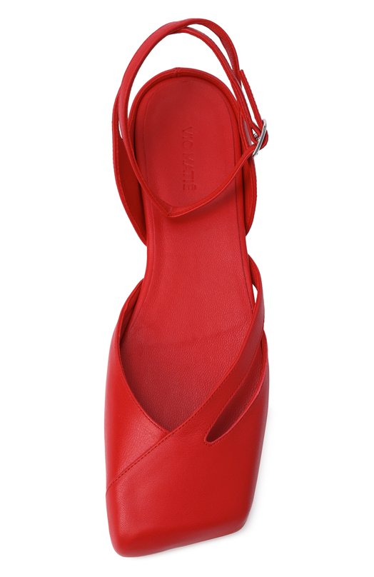 Кожаные балетки Vic Matie 1K5156D_G34H060410 Красный  1K5156D_G34H060410 Фото 6