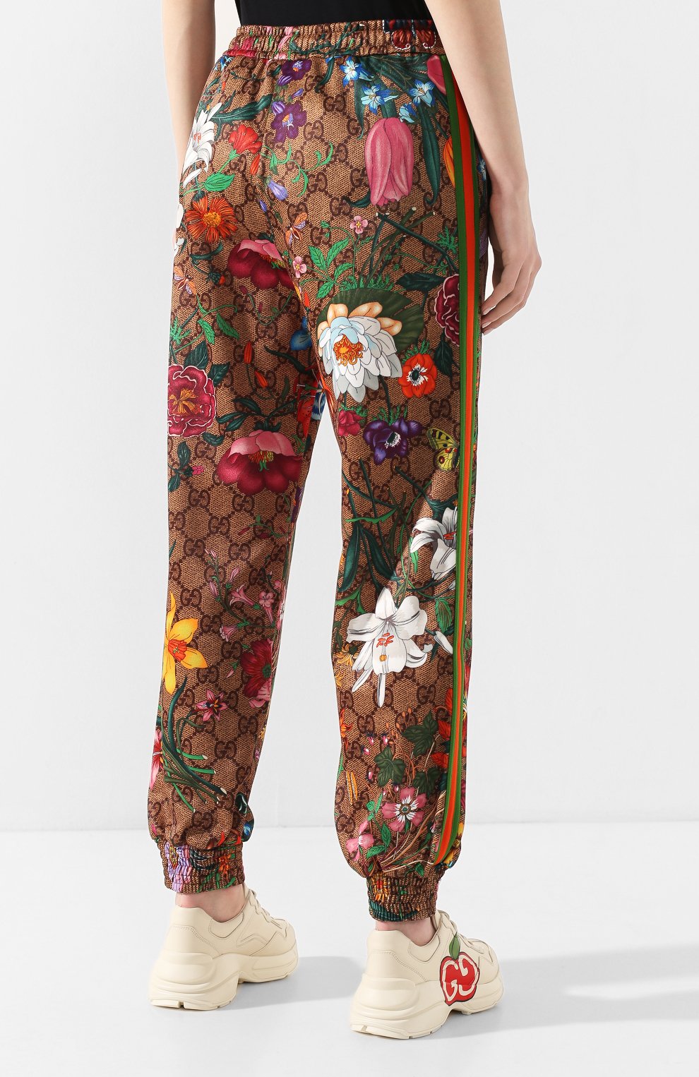 Джоггеры с принтом GUCCI, арт. 605437/XJB9I, фото 4