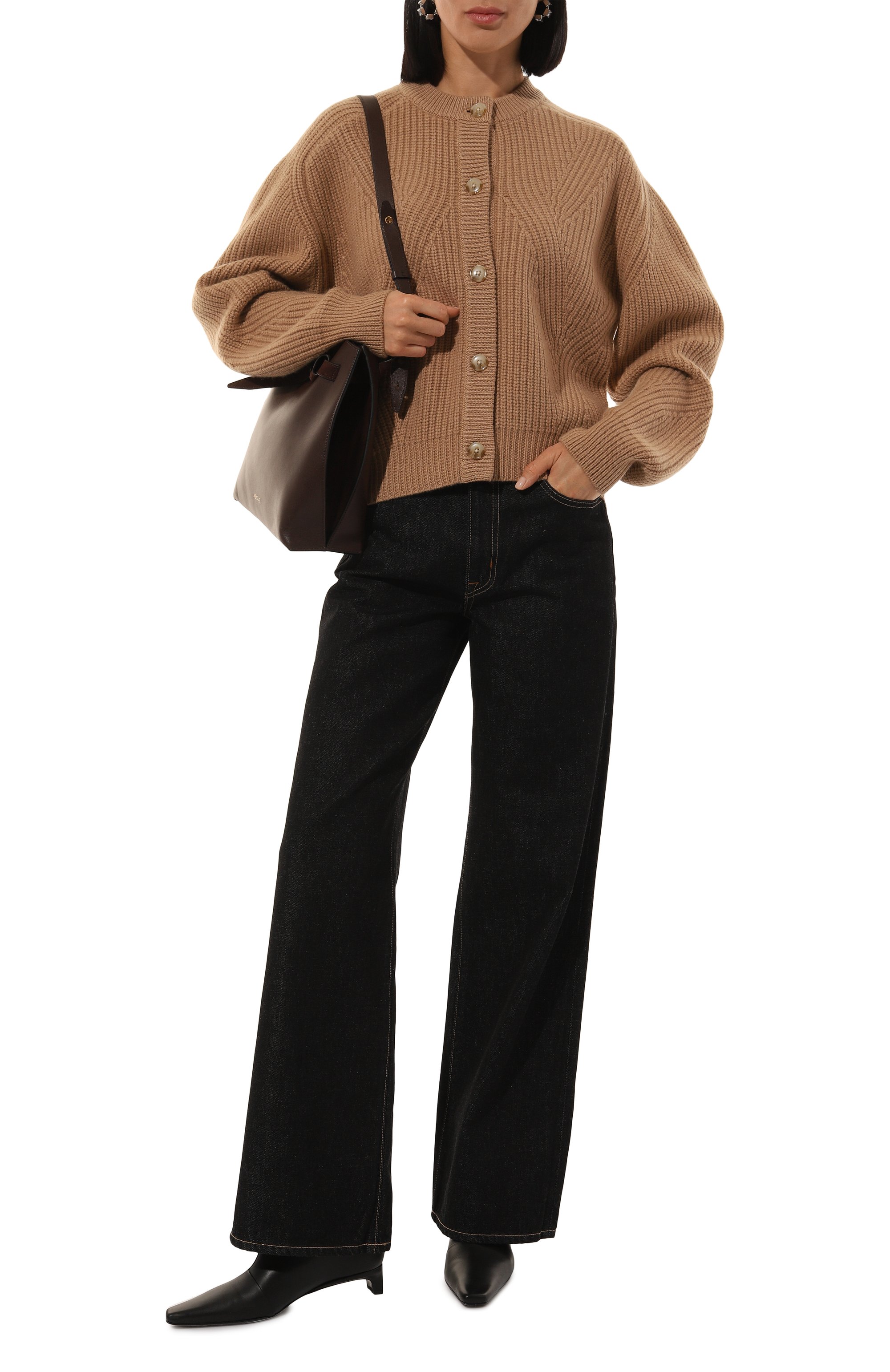 Кашемировый кардиган LOULOU DE SAISON, арт. MAN0A, фото 2