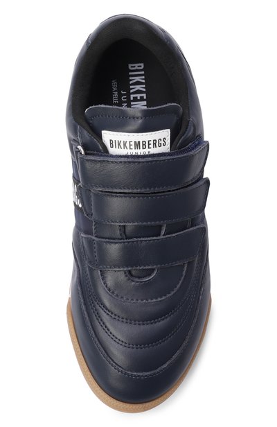 Кожаные кеды DIRK BIKKEMBERGS темно-синего цвета по цене 24200 руб., арт. K4B9-21977-1988_001, фото 4 Кожаные кеды DIRK BIKKEMBERGS, арт. K4B9-21977-1988_001, фото 4
