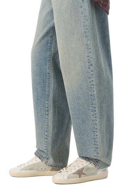 Кожаные кеды super-star GOLDEN GOOSE DELUXE BRAND, арт. GWF00103.F006828, фото 3