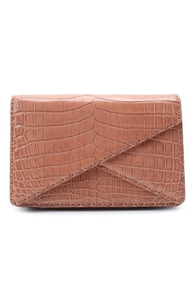 Клатч из кожи крокодила BOTTEGA VENETA, арт. 115776/VI0GJ, фото 1