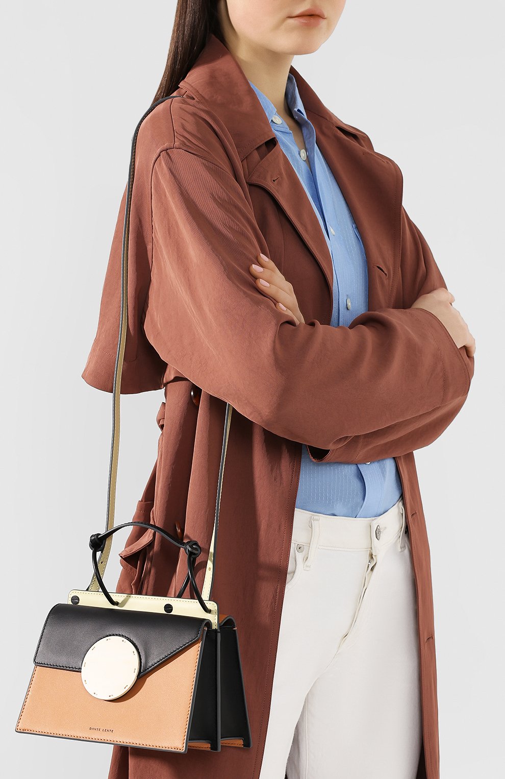 Сумка phoebe bis DANSE LENTE, арт. PH0EBE BIS/T0FFEE/BLACK, фото 5