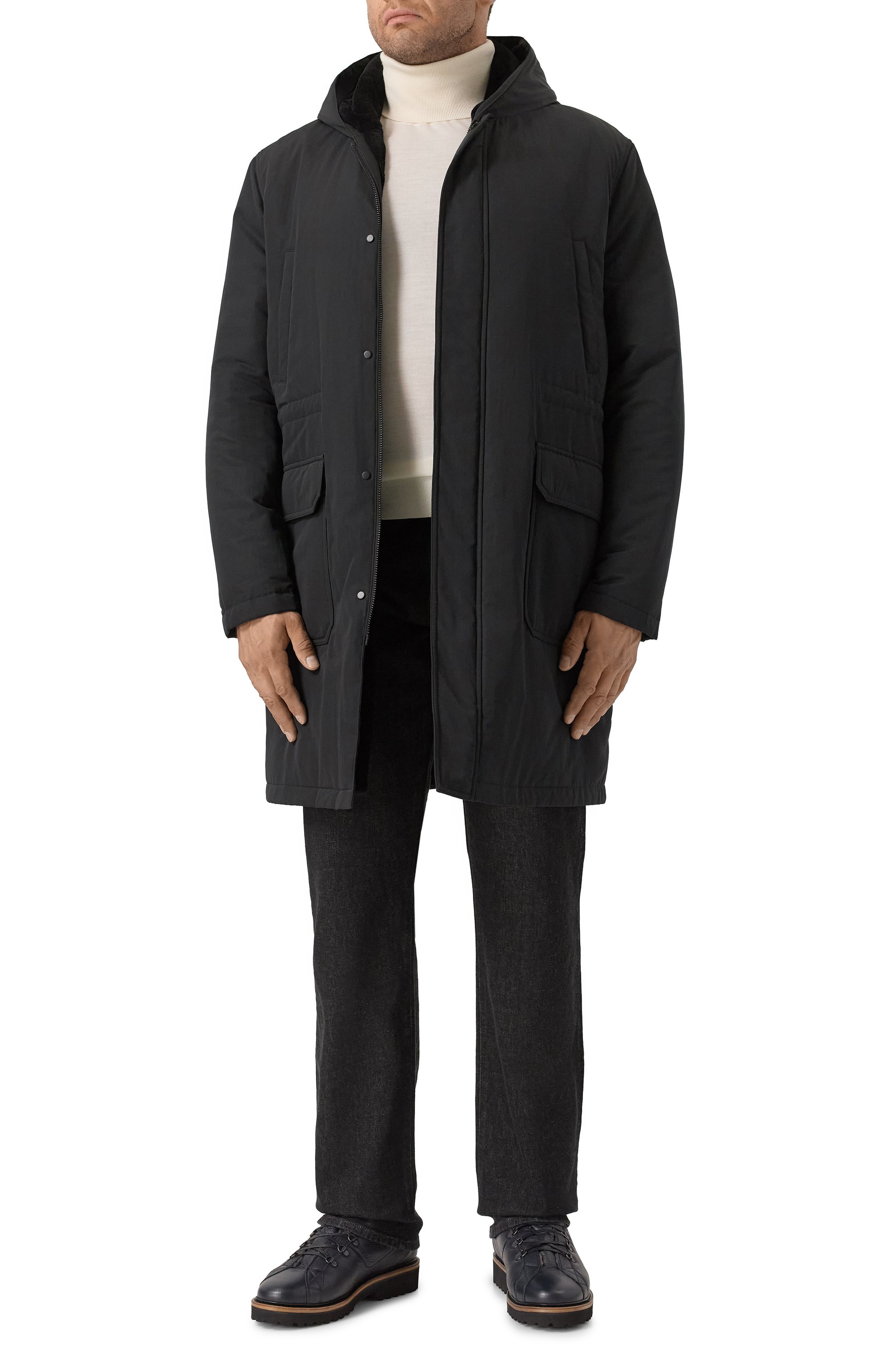 Пуховая парка с подкладкой из норки MVST, арт. FTEKB-ES4000-2V BS/GR1650, фото 2