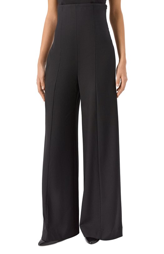 Шерстяные брюки Nina Ricci 25ACPA007/WV0324 Чёрный  25ACPA007/WV0324 Фото 3