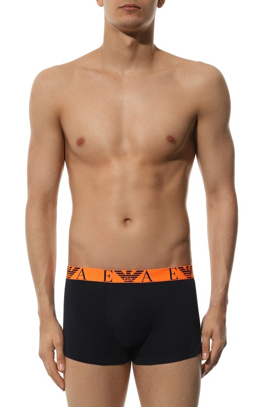 Комплект из трех боксеров Emporio Armani 111357/4R715 Синий  111357/4R715 Фото 4