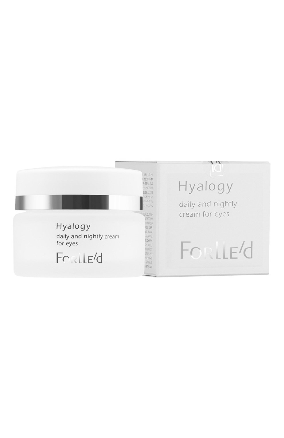 Крем для век hyalogy daily and nightly cream for eyes (20g) FORLLE'D бесцветного цвета по цене 27380 руб., арт. 421134, фото 2 Крем для век hyalogy daily and nightly cream for eyes (20g) FORLLE'D, арт. 421134, фото 2