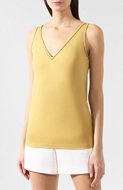 Хлопковый топ BRUNELLO CUCINELLI, арт. M0045B0332, фото 3