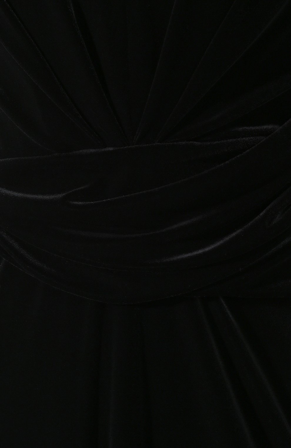 Бархатное платье EMPORIO ARMANI черного цвета по цене 104500 руб., арт. 6G2A8E/2JW4Z, фото 5 Бархатное платье EMPORIO ARMANI, арт. 6G2A8E/2JW4Z, фото 5