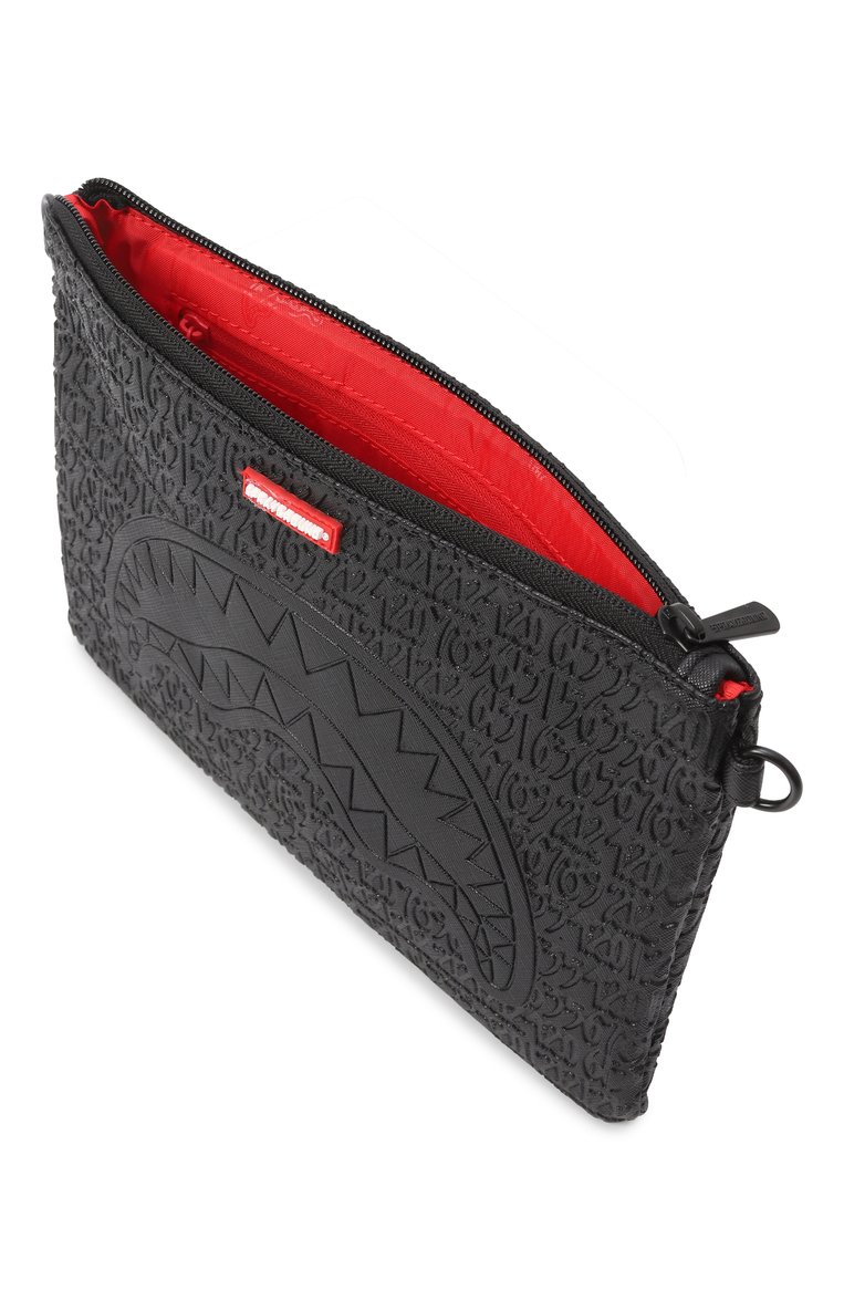 Детская клатч SPRAYGROUND черного цвета, арт. 910B6884NSZ | Фото 3 (Материал: Резина, Пластик; Нос: Не проставлено; Материал сплава: Проставлено)