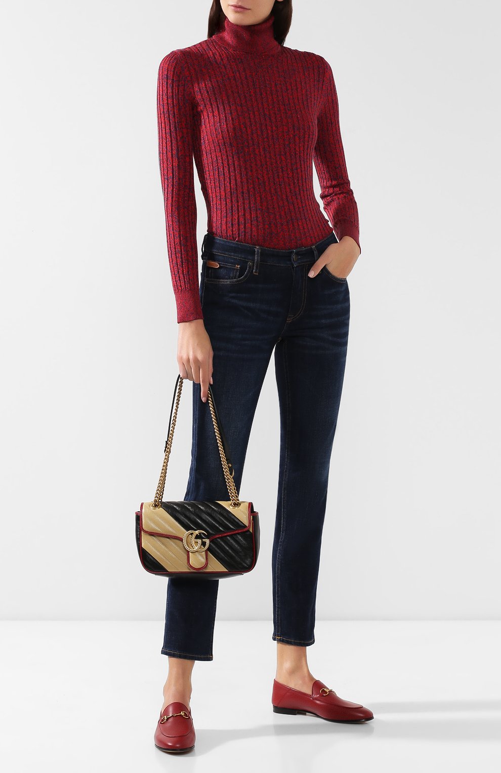 Сумка gg marmont small GUCCI, арт. 443497/00L0X, фото 2