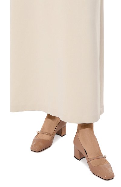 Кожаные туфли elisa 45 JIMMY CHOO, арт. ELISA 45/PTZ, фото 3