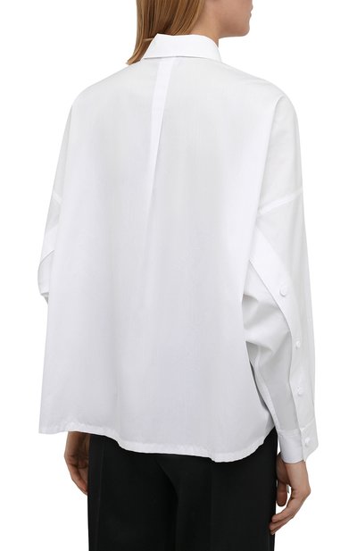 Хлопковая блузка EMPORIO ARMANI, арт. 6K2C67/2N8YZ, фото 4