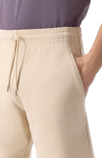 Хлопковые шорты DRIES VAN NOTEN светло-бежевого цвета по цене 27050 руб., арт. 251-021158-1610, фото 5 Хлопковые шорты DRIES VAN NOTEN, арт. 251-021158-1610, фото 5