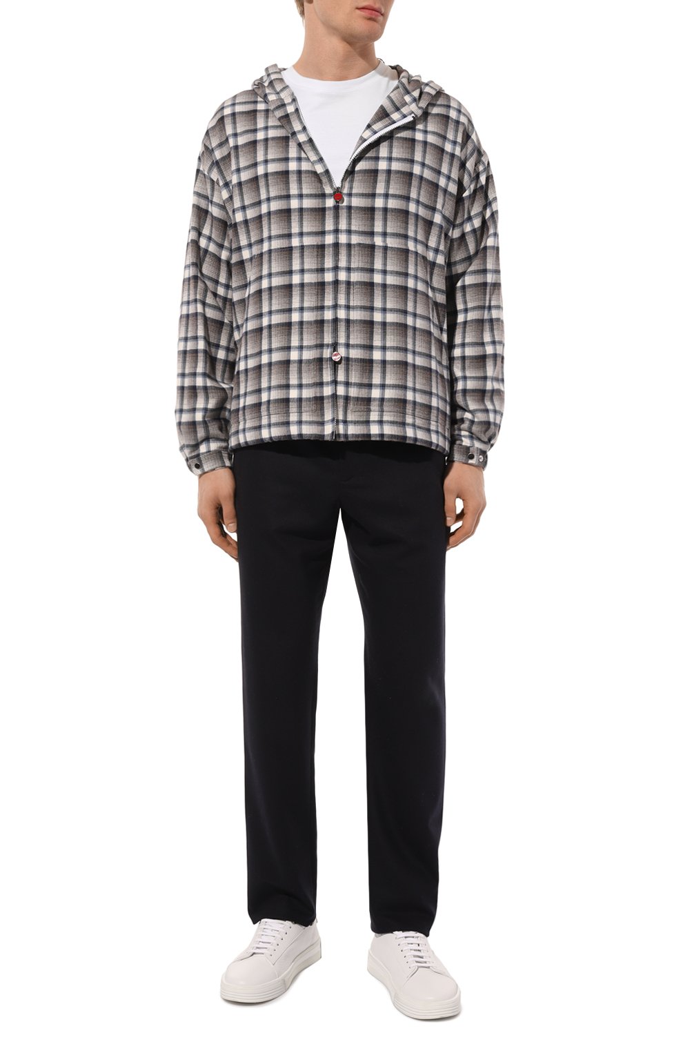 Хлопковая куртка-рубашка KITON, арт. UMC015H0907006, фото 2