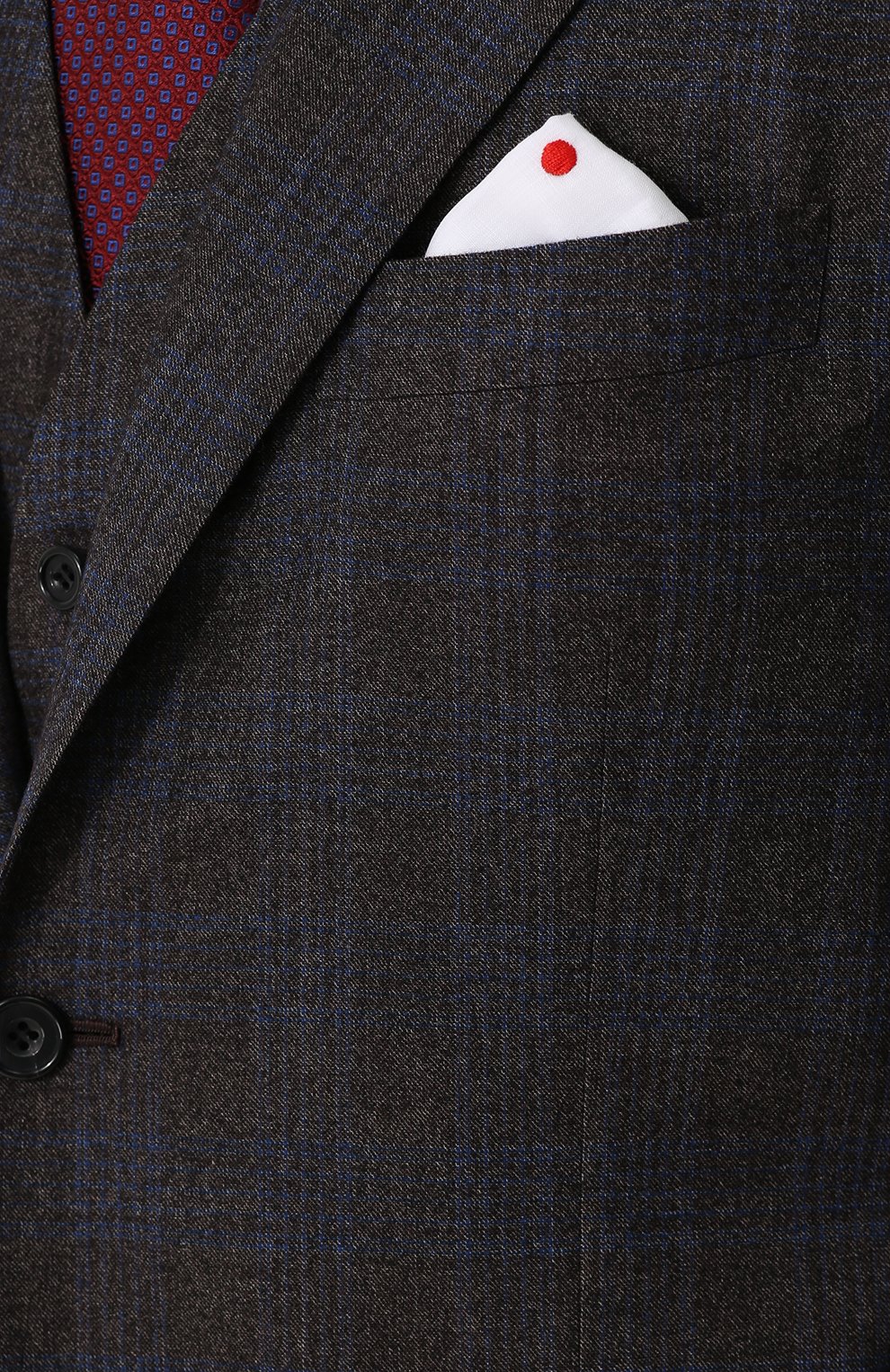 Шерстяной костюм-тройка KITON, арт. UAGL81K01X10, фото 8