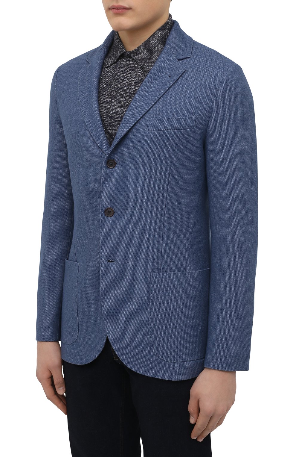 Пиджак из шелка и кашемира LORO PIANA, арт. FAI2572, фото 3