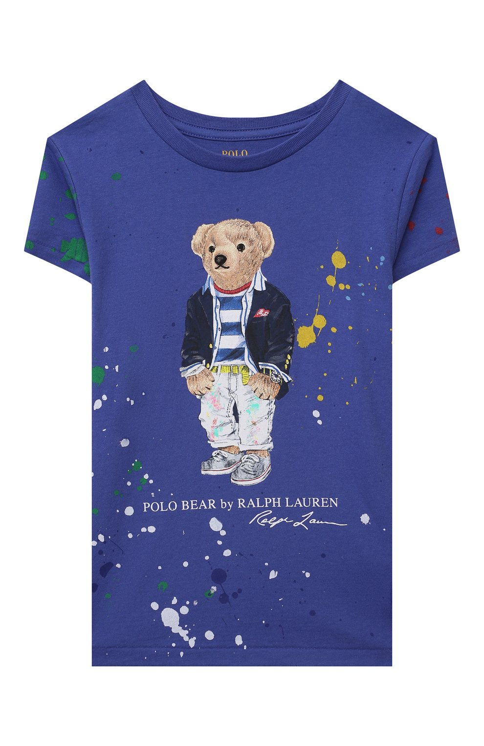 Хлопковая футболка POLO RALPH LAUREN, арт. 312868484, фото 1