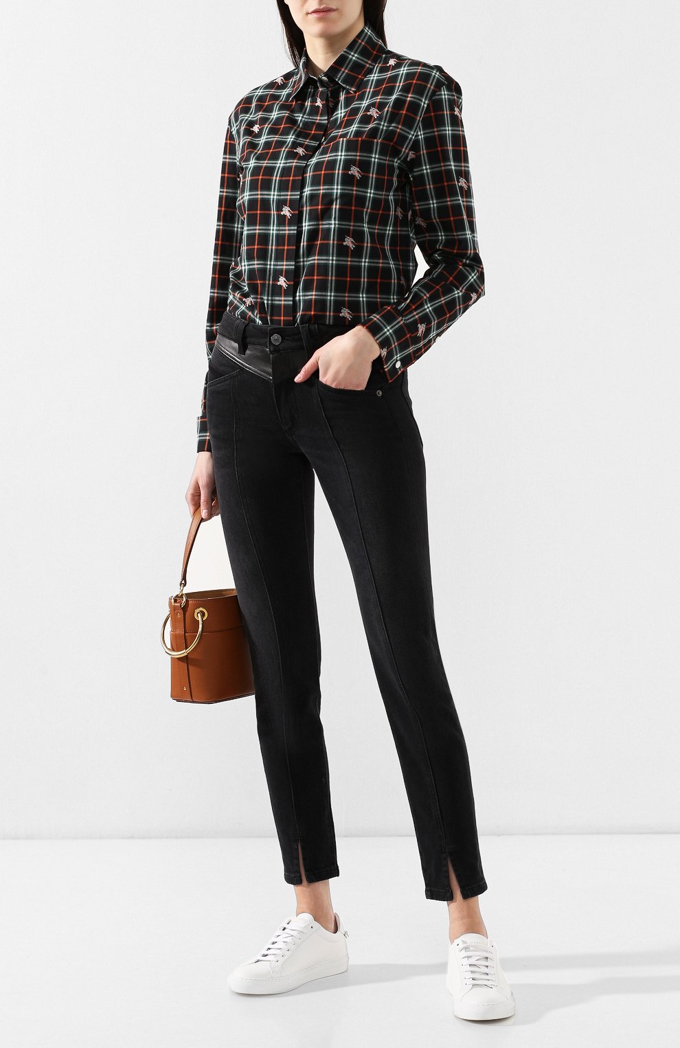 Хлопковая рубашка BURBERRY, арт. 8006286, фото 2