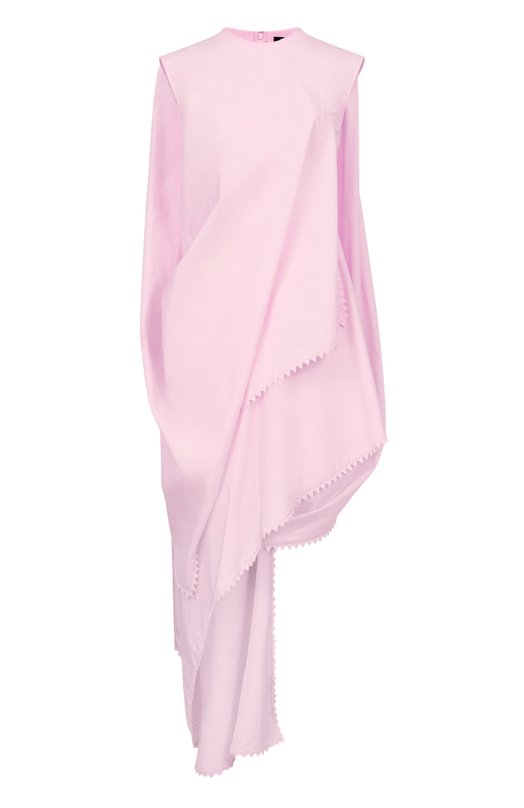 Хлопковое платье Jacquemus 26EDRW00814/AW00781 Розовый 26EDRW00814/AW00781