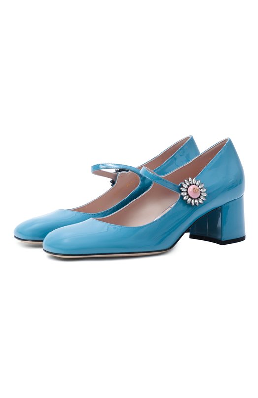 Лакированные туфли Preshoes 55 Valentino 7W2S0MC6/FWI Голубой 7W2S0MC6/FWI