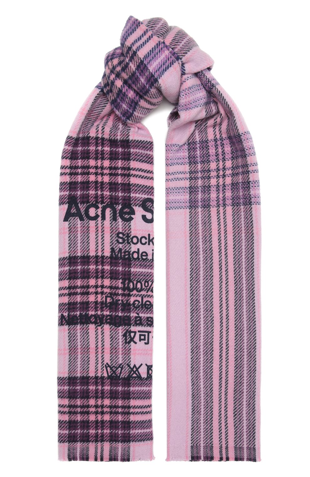 Шерстяной шарф ACNE STUDIOS, арт. CA0082/W, фото 1