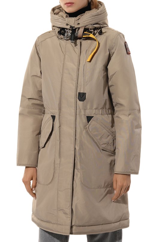 Пуховая парка Parajumpers PWJKMA37 Бежевый  PWJKMA37 Фото 3