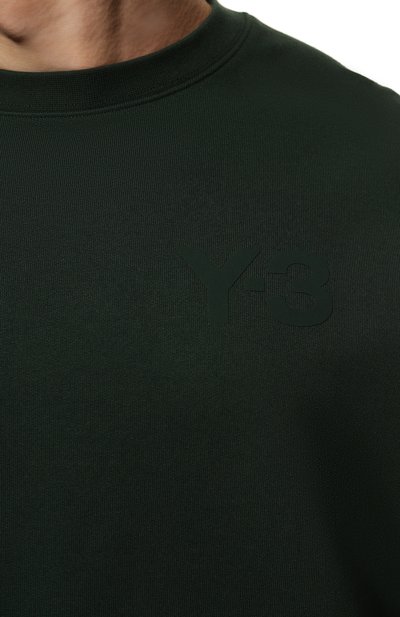 Хлопковый свитшот Y-3, арт. GK4498, фото 5