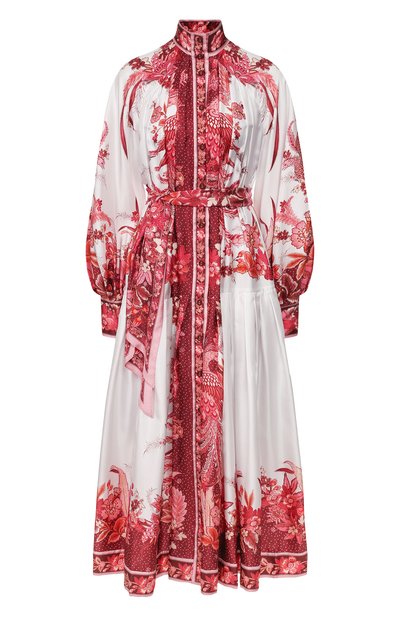 Шелковое платье ZIMMERMANN, арт. 8412DWAV, фото 1