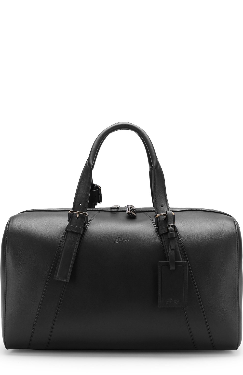 Кожаная дорожная сумка с плечевым ремнем BRIONI, арт. 0ISY0L/P6751, фото 1