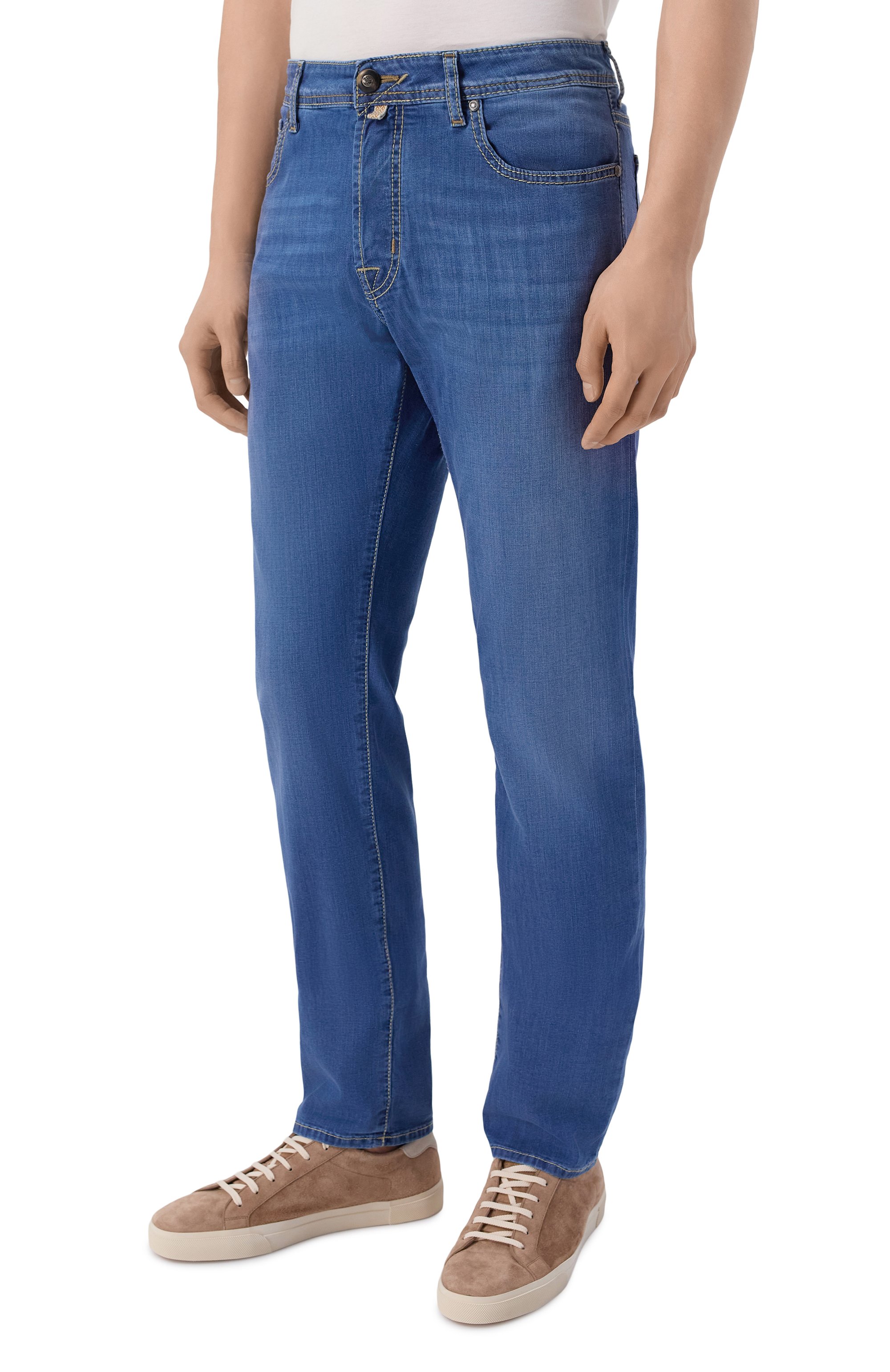 Джинсы bard JACOB COHEN синего цвета по цене 66450 руб., арт. JUM_QM004 059 S3735 V1, фото 3 Джинсы bard JACOB COHEN, арт. JUM_QM004 059 S3735 V1, фото 3