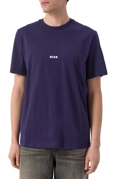 Хлопковая футболка MSGM, арт. 3840MM500/257002, фото 3