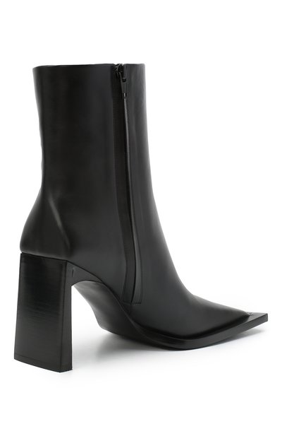 Кожаные ботильоны flat 90 BALENCIAGA, арт. 636632/WB980, фото 4