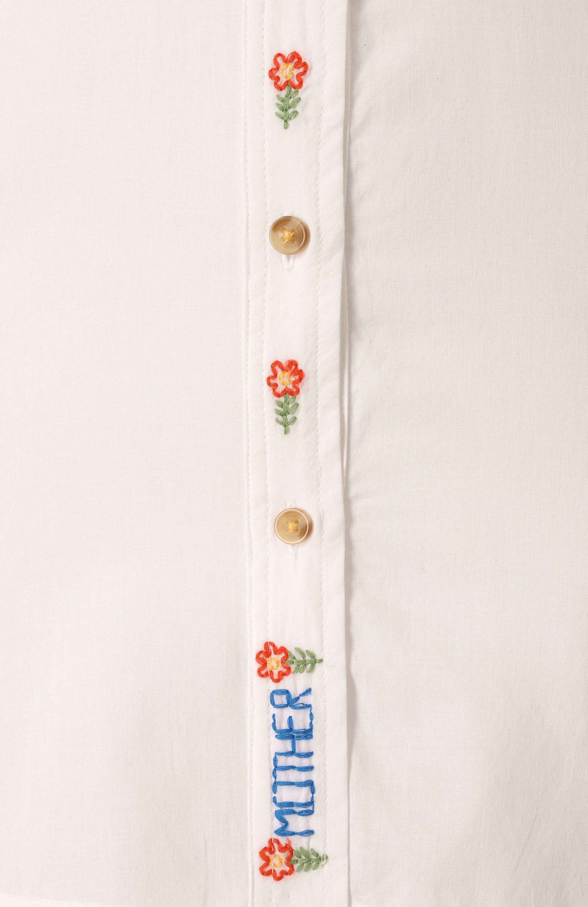 Хлопковая рубашка MOTHER, арт. 21166-1289, фото 6