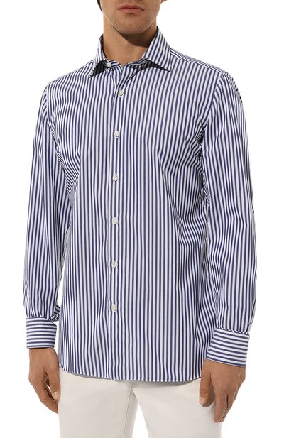 Хлопковая сорочка LUIGI BORRELLI, арт. SR3714, фото 3