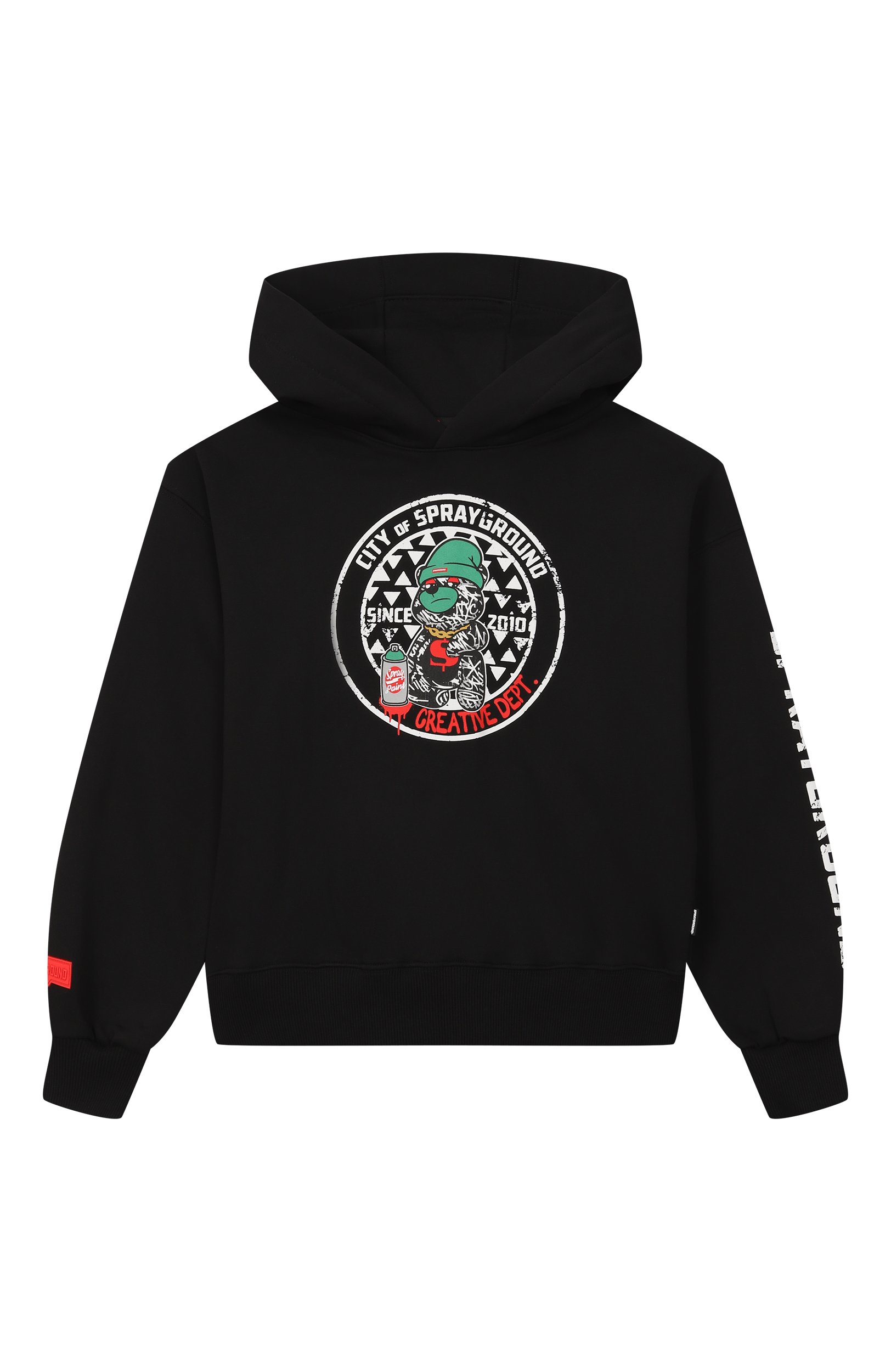 Хлопковое худи SPRAYGROUND, арт. SPY1514GBLK/CREATIVE DEPT. PERFECT H00DIE BLK, фото 1