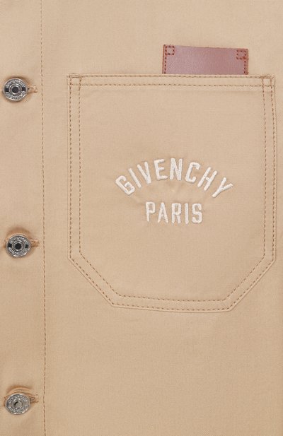 Хлопковая рубашка GIVENCHY, арт. H31084, фото 3