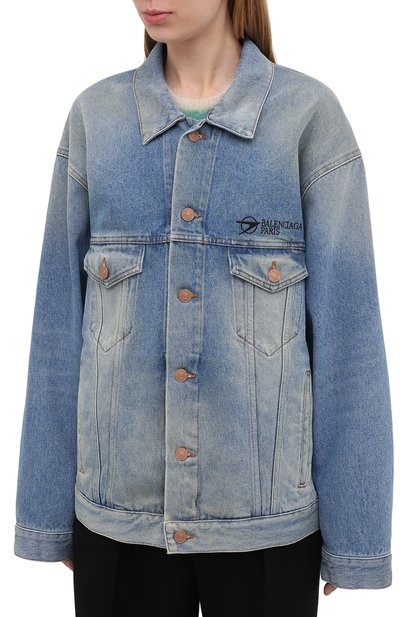 Джинсовая куртка BALENCIAGA, арт. 657608/TDW15, фото 3