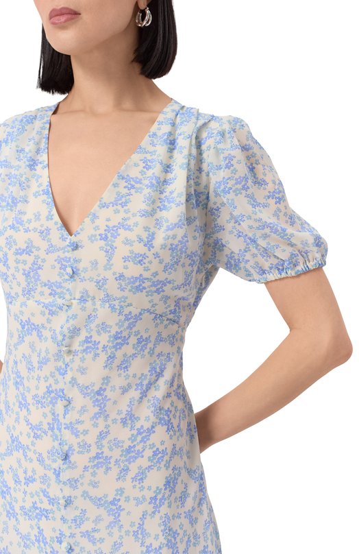 Платье из вискозы Botrois SKU87684313 Голубой  SKU87684313 Фото 5