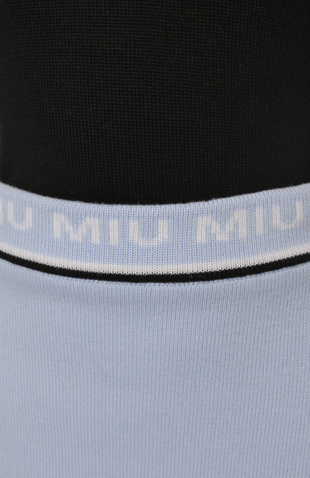 Шерстяная юбка MIU MIU, арт. MMG310-1V8X-F0M10, фото 5